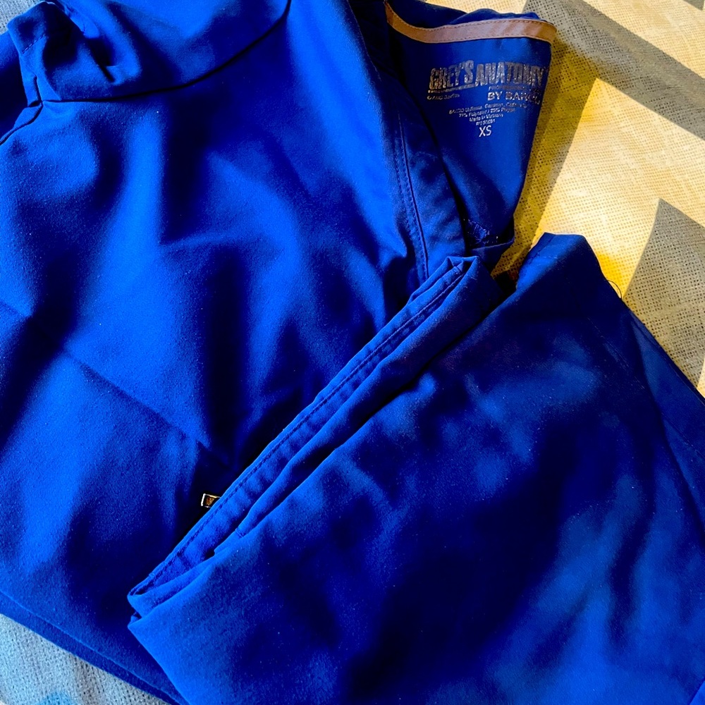 Greys anatomy scrub set XS